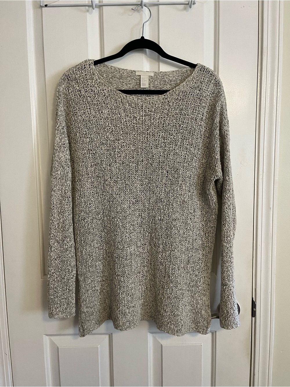 5 for $30 Long-Sleeve Knit Sweater - Heather Gray